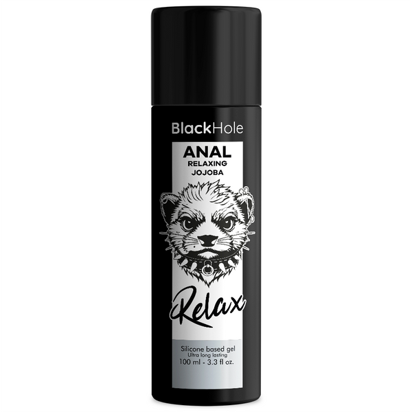 BLACK HOLE - Avslappende Analt Glidemiddel Jojoba Silikonbasert 100 ml