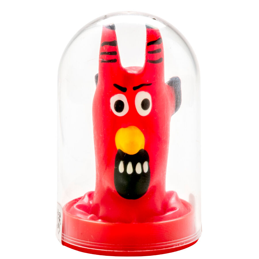 CONDOMERIE - Håndmalte novelty-kondomer Rød djevel