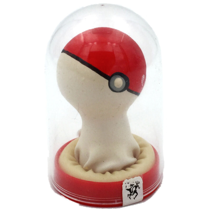CONDOMERIE - Håndmalte morsomme kondomer Pokeball Rød-Hvit