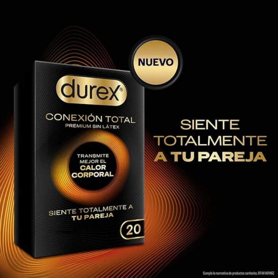 DUREX - Total Connection Latexfrie kondomer 20-pakning