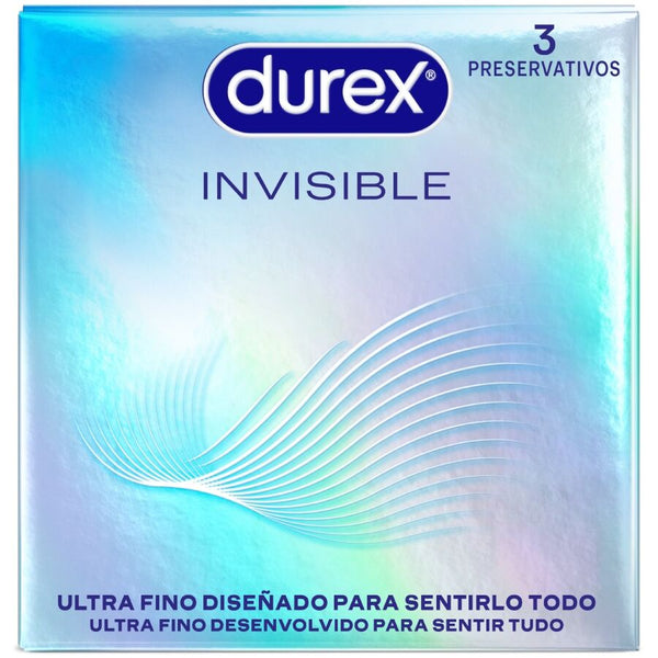 DUREX - Invisible Ultratynne kondomer 3-pakning