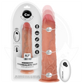 COCK MILLER - Hyperrealistisk dildo med sugekopp og støtefunksjon med fjernkontroll 20,5 cm