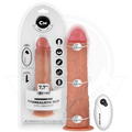 COCK MILLER - Realistisk dildo med sugekopp og vibrasjon med fjernkontroll 19,5 cm