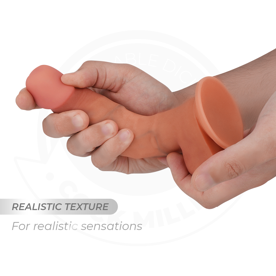 COCK MILLER - Hyperrealistisk Bøyelig Dildo 17,8 cm