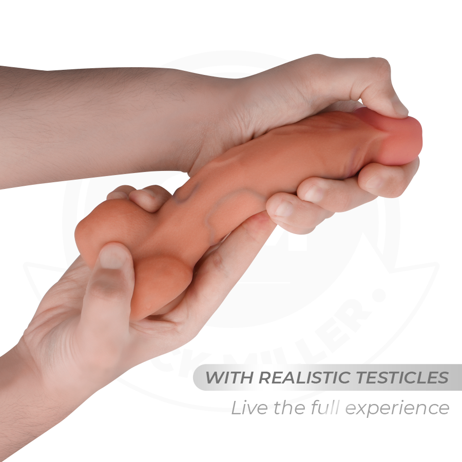 COCK MILLER - Hyperrealistisk Bøyelig Dildo 17,8 cm
