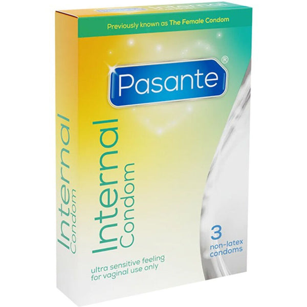 PASANTE - Internal Femidom Lateksfri 3-Pack