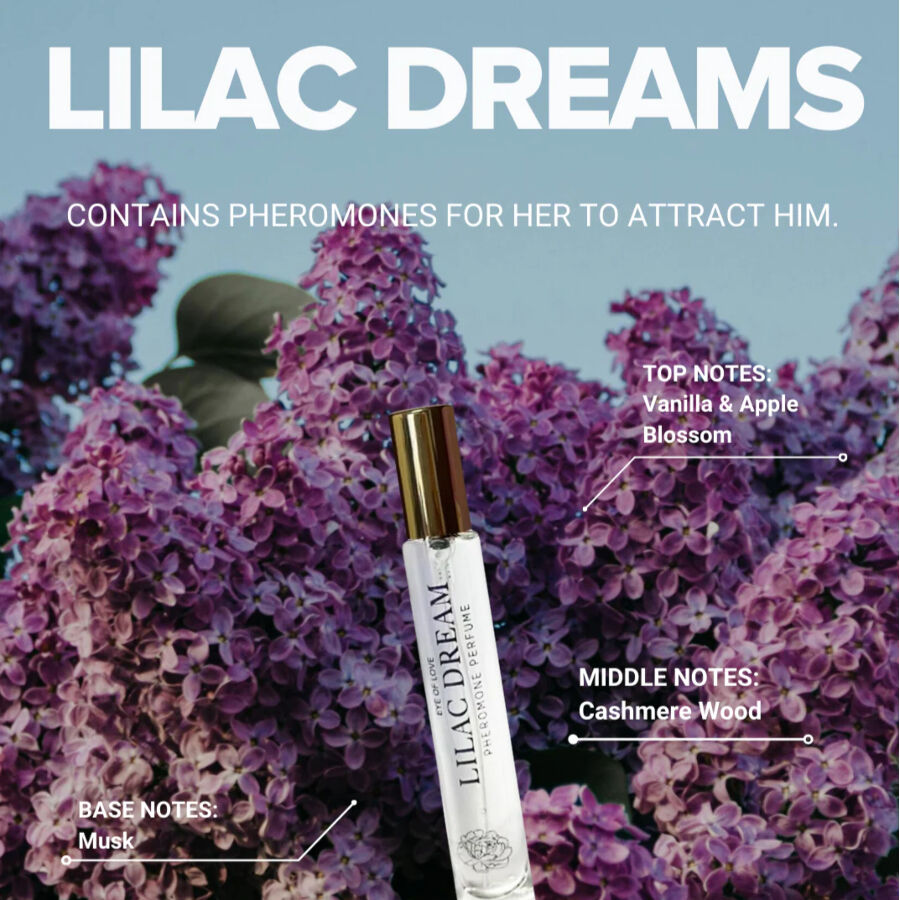 EYE OF LOVE - Bloom Indica Lilac Dream Feromonparfyme for Kvinner 30 ml