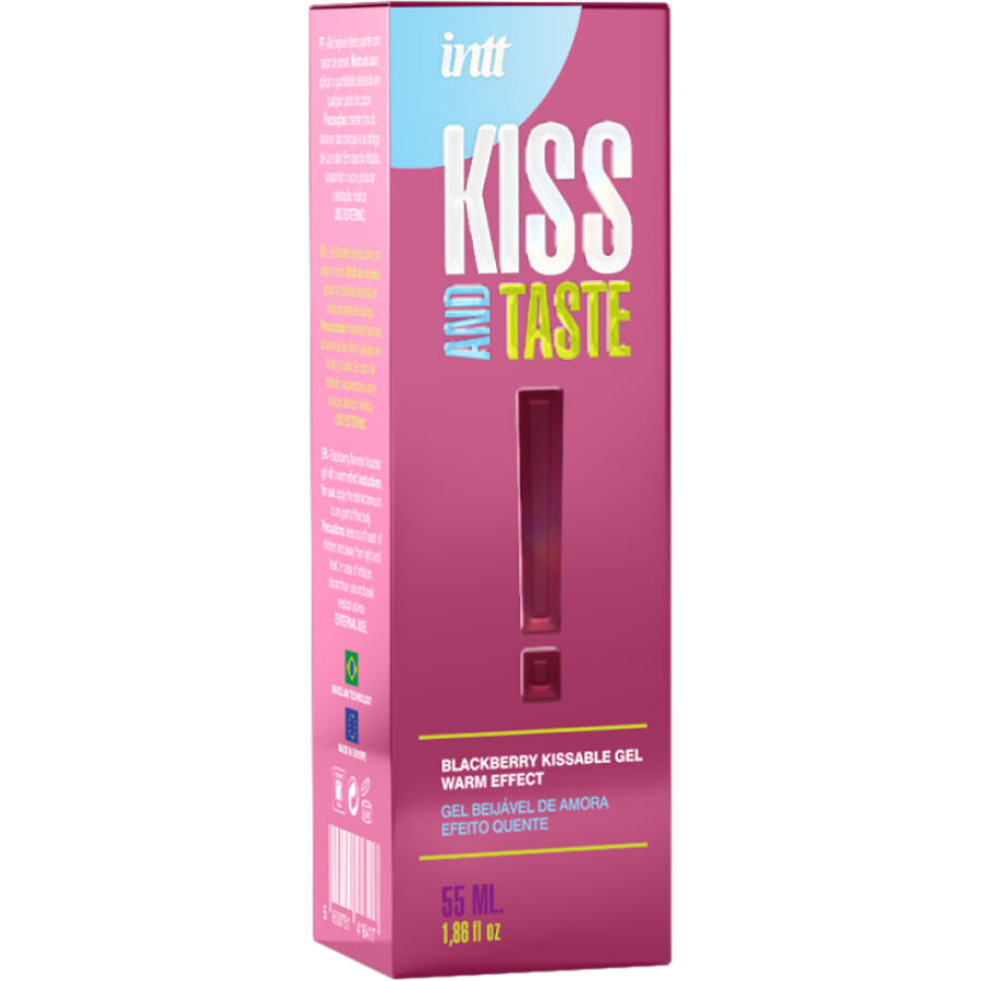 INTT - Kyssbar Varmegel Bjørnebær 55 ml