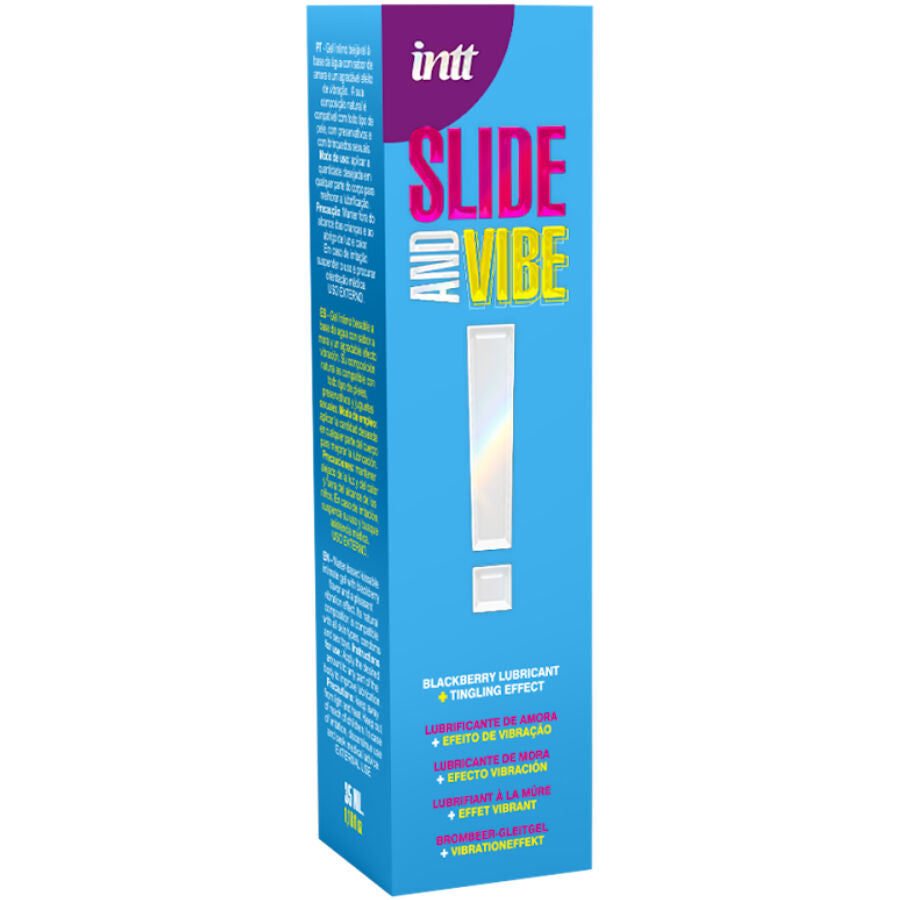 INTT - Kissable Vannbasert Vibrerende Glidemiddel 35 ml