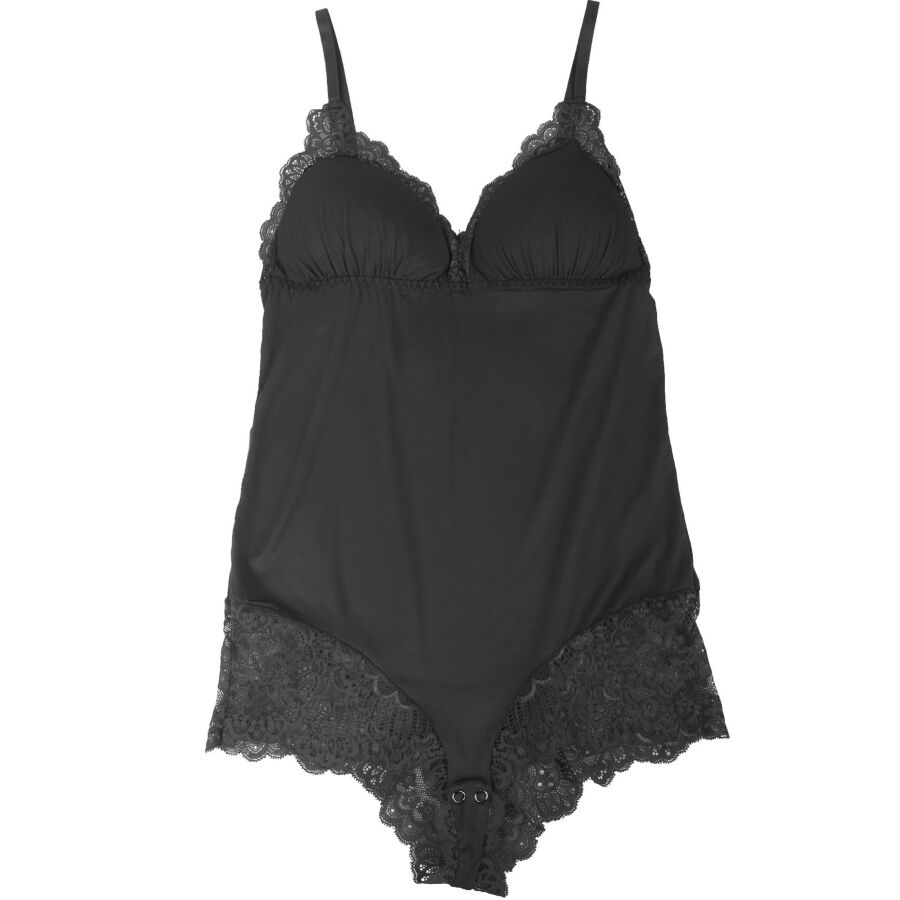 SUBBLIME - Blondeteddy med Blomsterdetalj