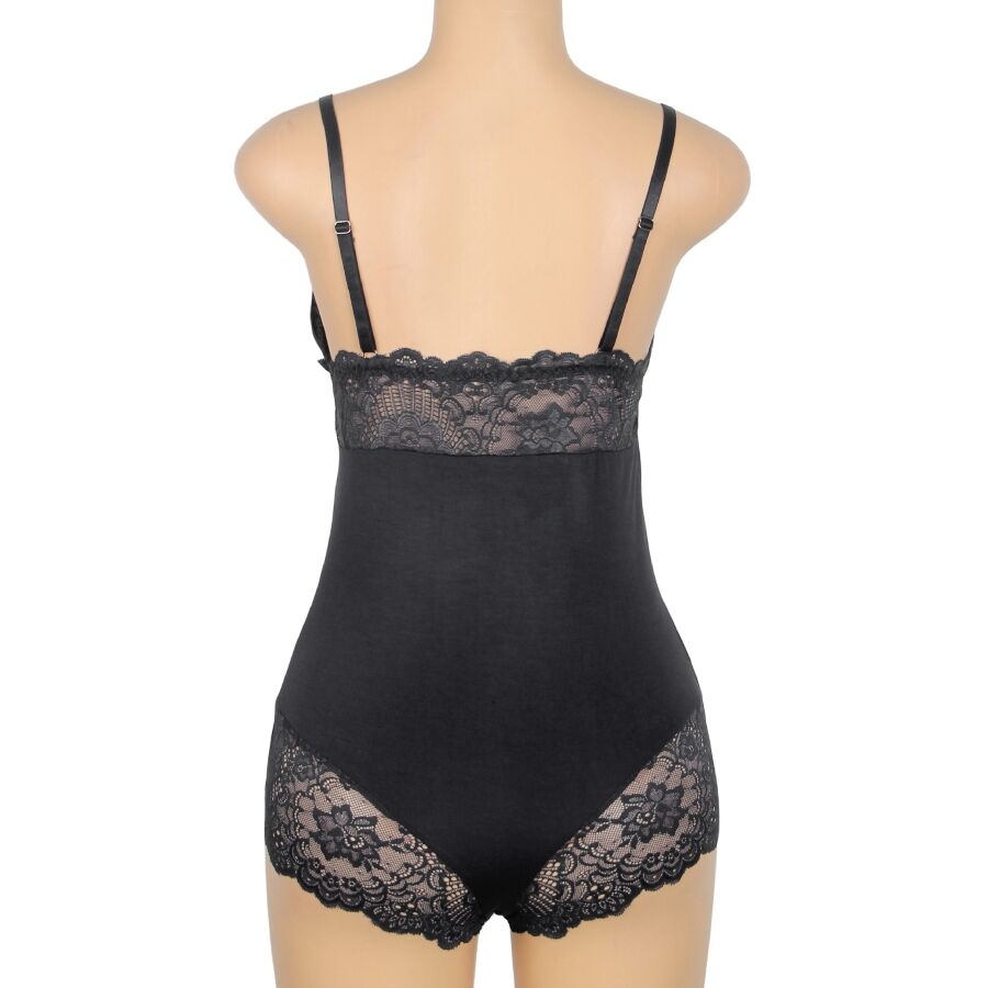 SUBBLIME - Blondeteddy med Blomsterdetalj