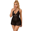 SUBBLIME - Babydoll med blonde på brystene