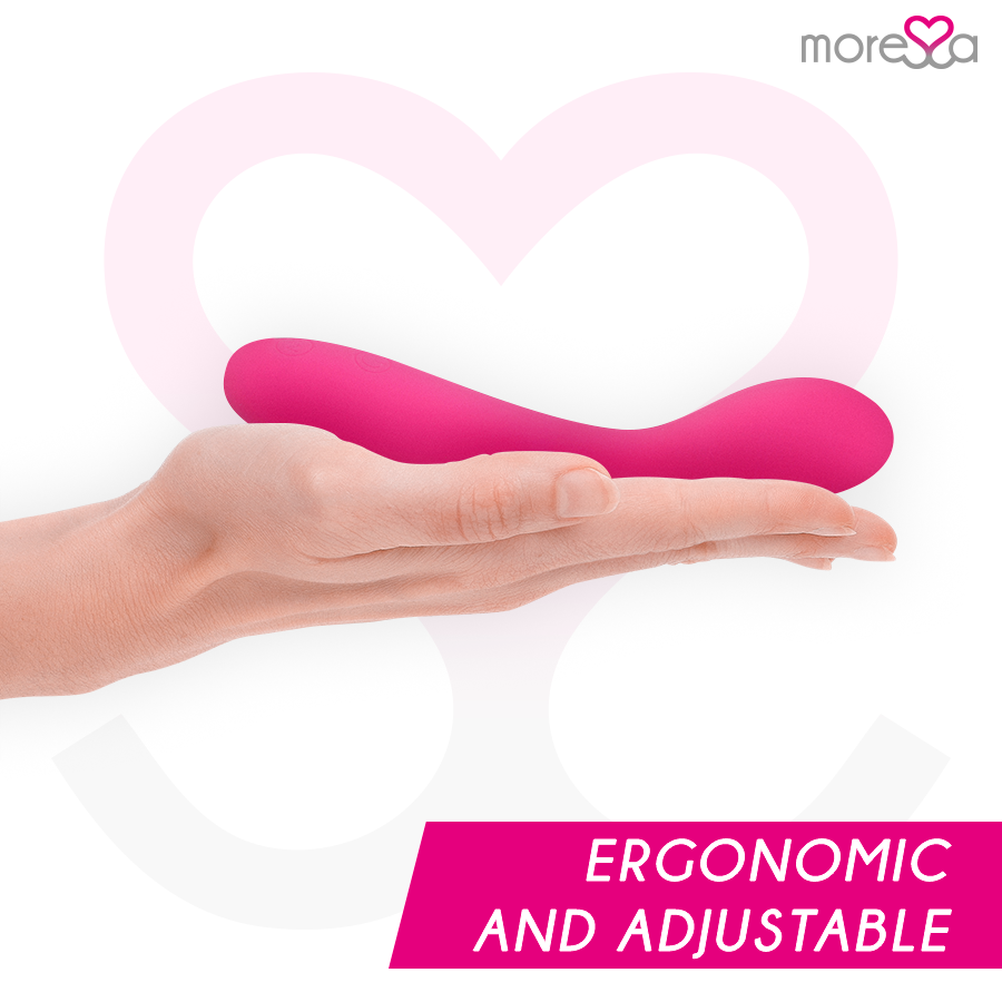 MORESSA - Druso Oppladbar G-punktvibrator i Premium-silikon