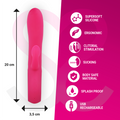 MORESSA - Dustin Rabbitvibrator med Lufttrykk i Premium-silikon
