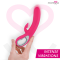 MORESSA - Dustin Rabbitvibrator med Lufttrykk i Premium-silikon