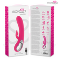 MORESSA - Dustin Rabbitvibrator med Lufttrykk i Premium-silikon