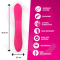 MORESSA - Ethan Oppladbar Rabbitvibrator i Premium-silikon