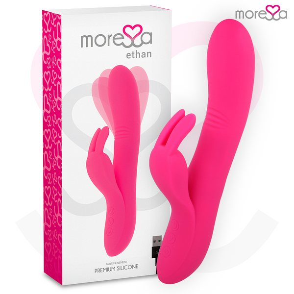 MORESSA - Ethan Oppladbar Rabbitvibrator i Premium-silikon