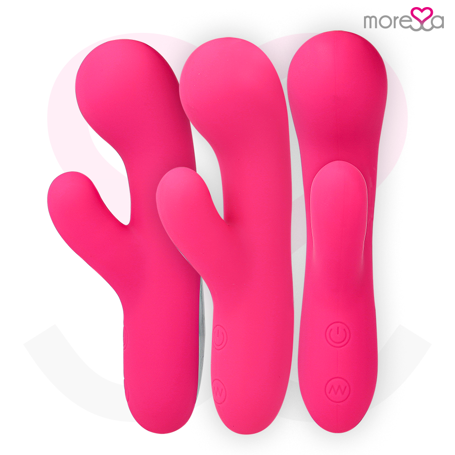 MORESSA - Jerry Oppladbar Rabbitvibrator i Premium-silikon