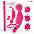 MORESSA - Kirk 4-i-1 Vibrator med Lufttrykk i Premium-silikon