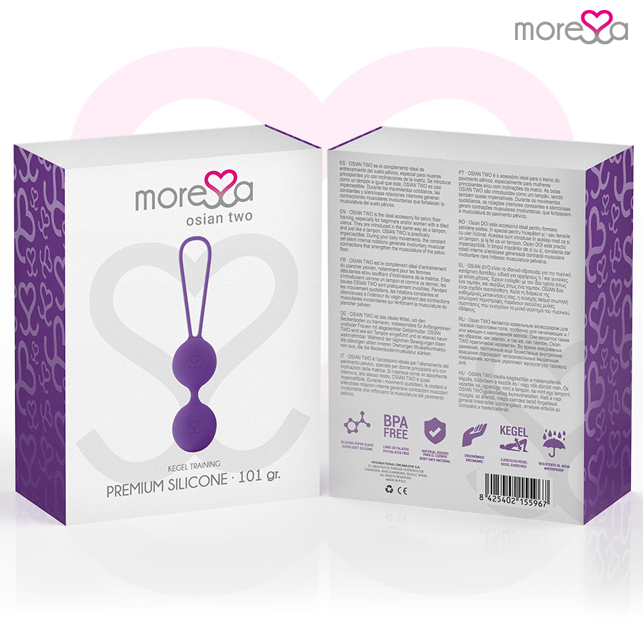 MORESSA - Osian Two Vaginakuler i silikon