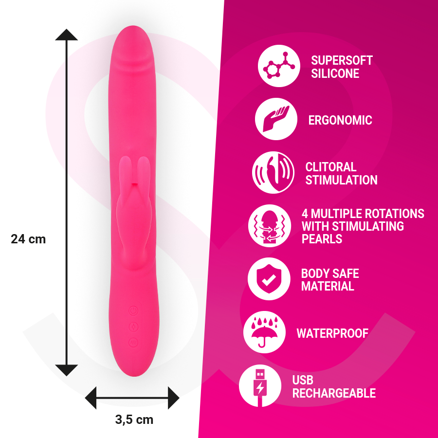 MORESSA - Somer Premium Vibrator med Rotasjon