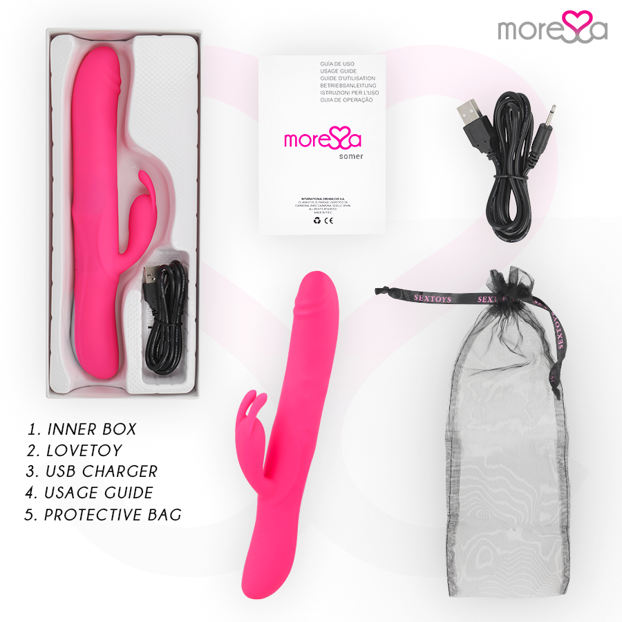 MORESSA - Somer Premium Vibrator med Rotasjon