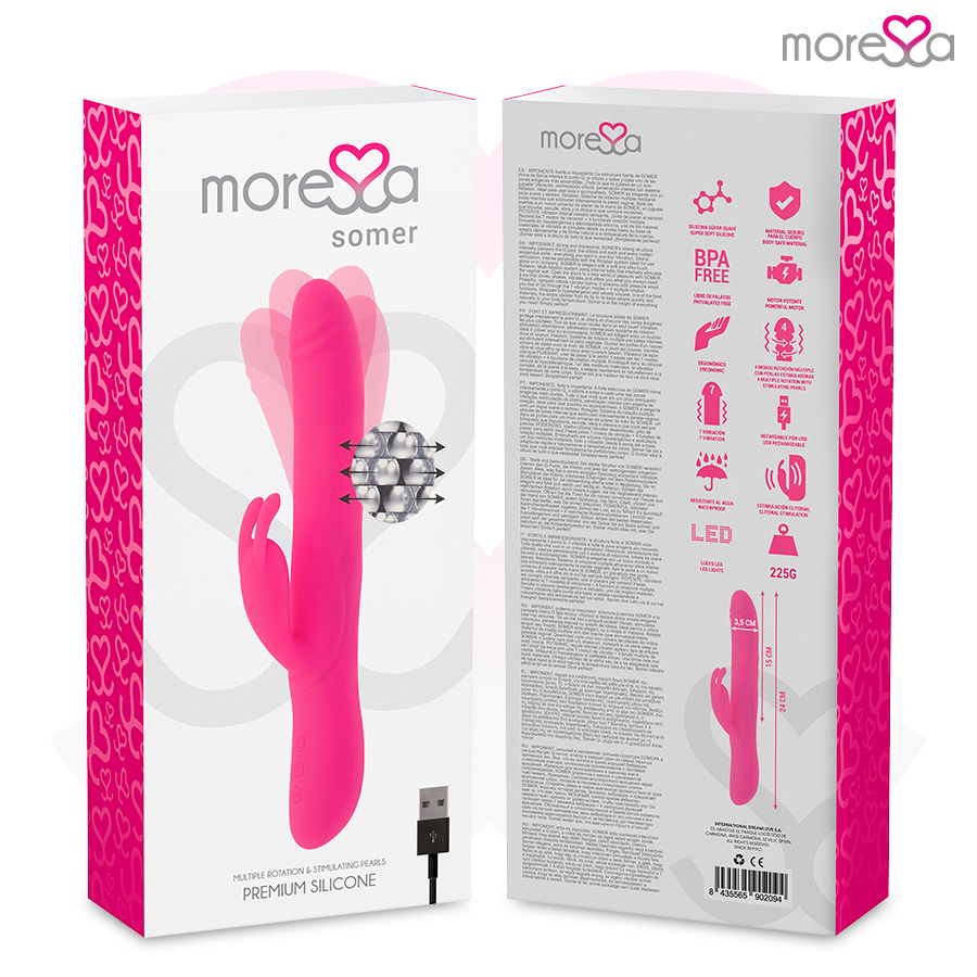 MORESSA - Somer Premium Vibrator med Rotasjon