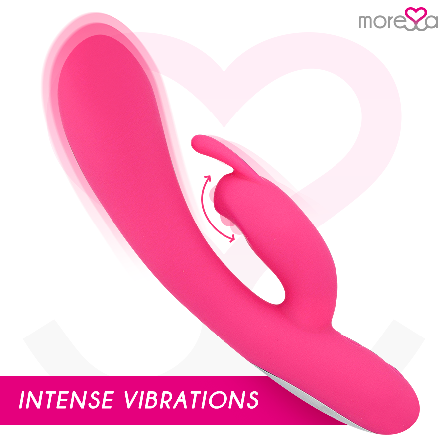 MORESSA - Telmo Oppladbar Rabbitvibrator i Premium-silikon