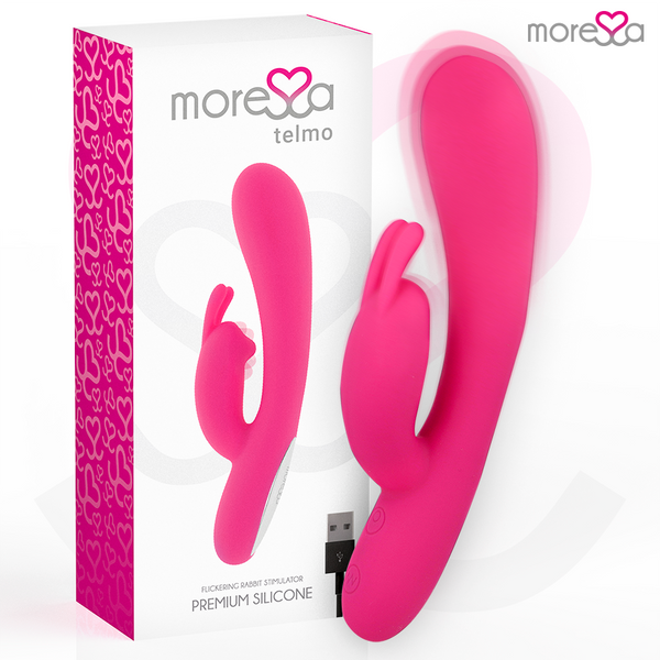 MORESSA - Telmo Oppladbar Rabbitvibrator i Premium-silikon