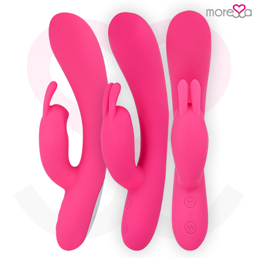MORESSA - Telmo Oppladbar Rabbitvibrator i Premium-silikon