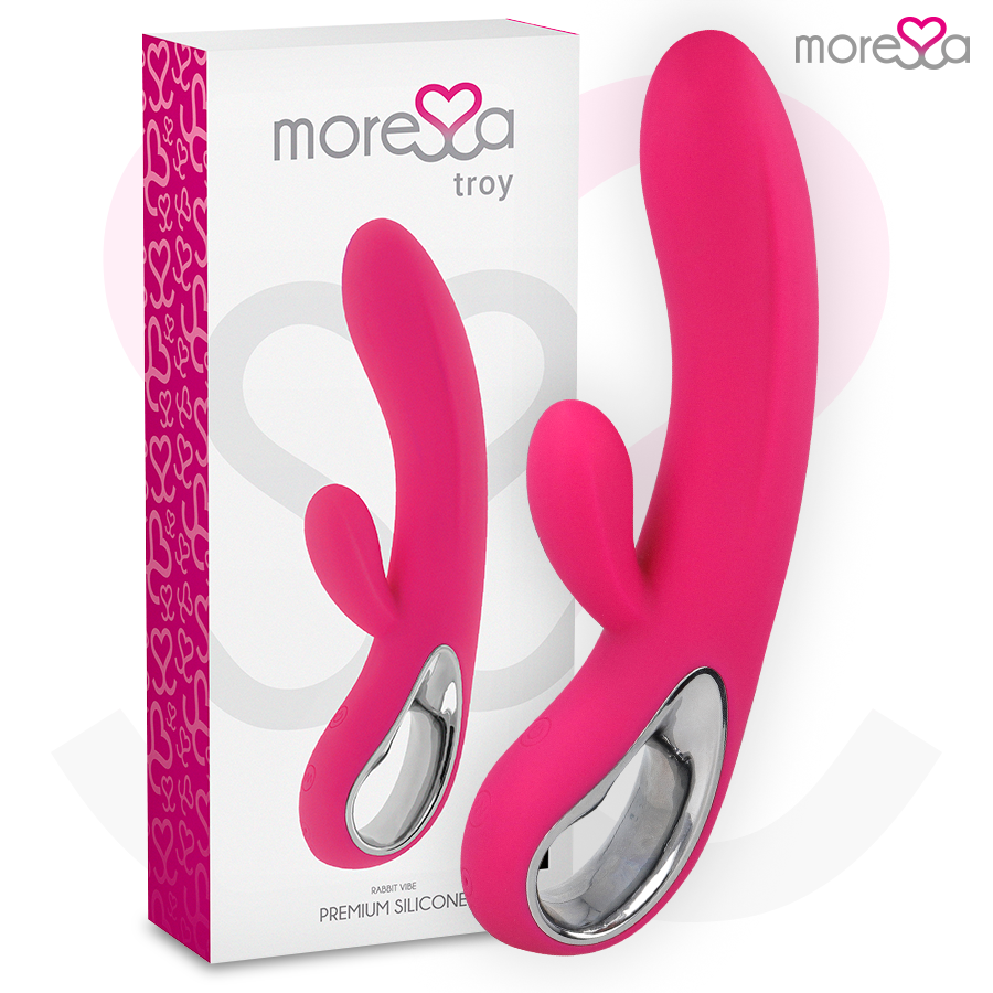 MORESSA - Troy Premium Oppladbar Rabbitvibrator