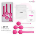 MORESSA - Osian Premium Knipekule-sett Rosa (51 g / 85 g / 101 g)