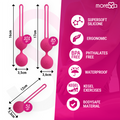 MORESSA - Osian Premium Knipekule-sett Rosa (51 g / 85 g / 101 g)