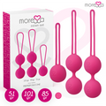 MORESSA - Osian Premium Knipekule-sett Rosa (51 g / 85 g / 101 g)