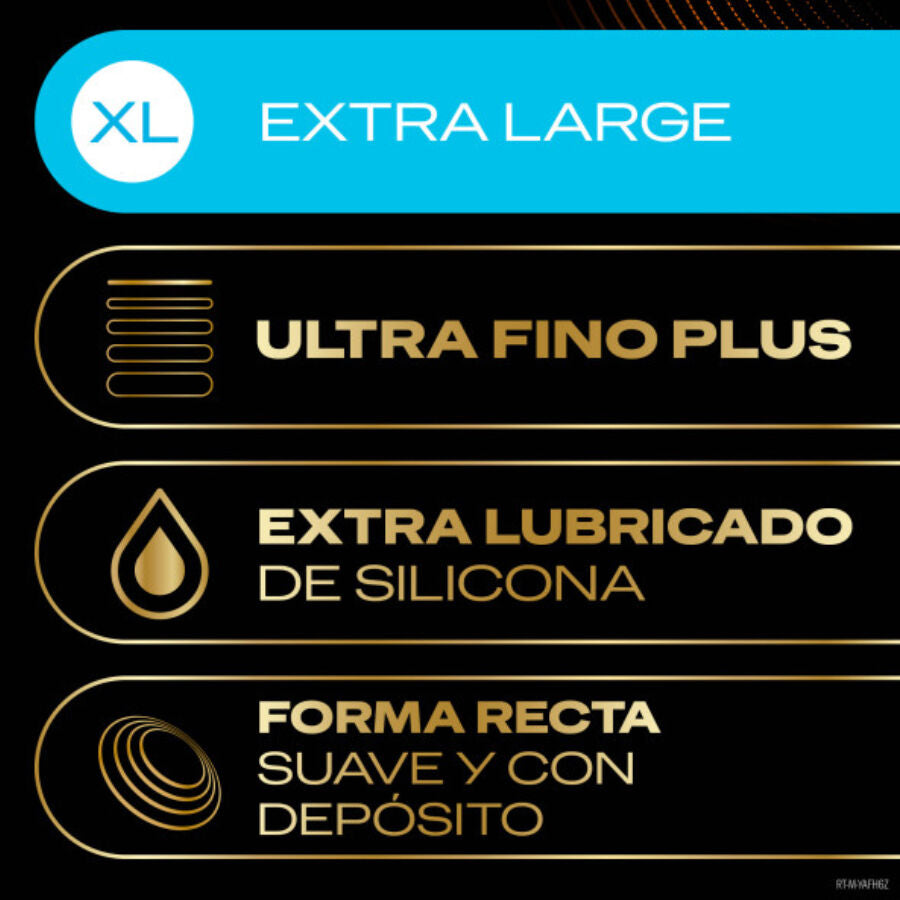 DUREX - Total Connection XL Latexfrie kondomer 10-pakning