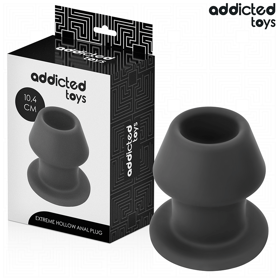 ADDICTED TOYS - Ekstrem Hul Analplugg i Silikon 10,4 cm [str. L]
