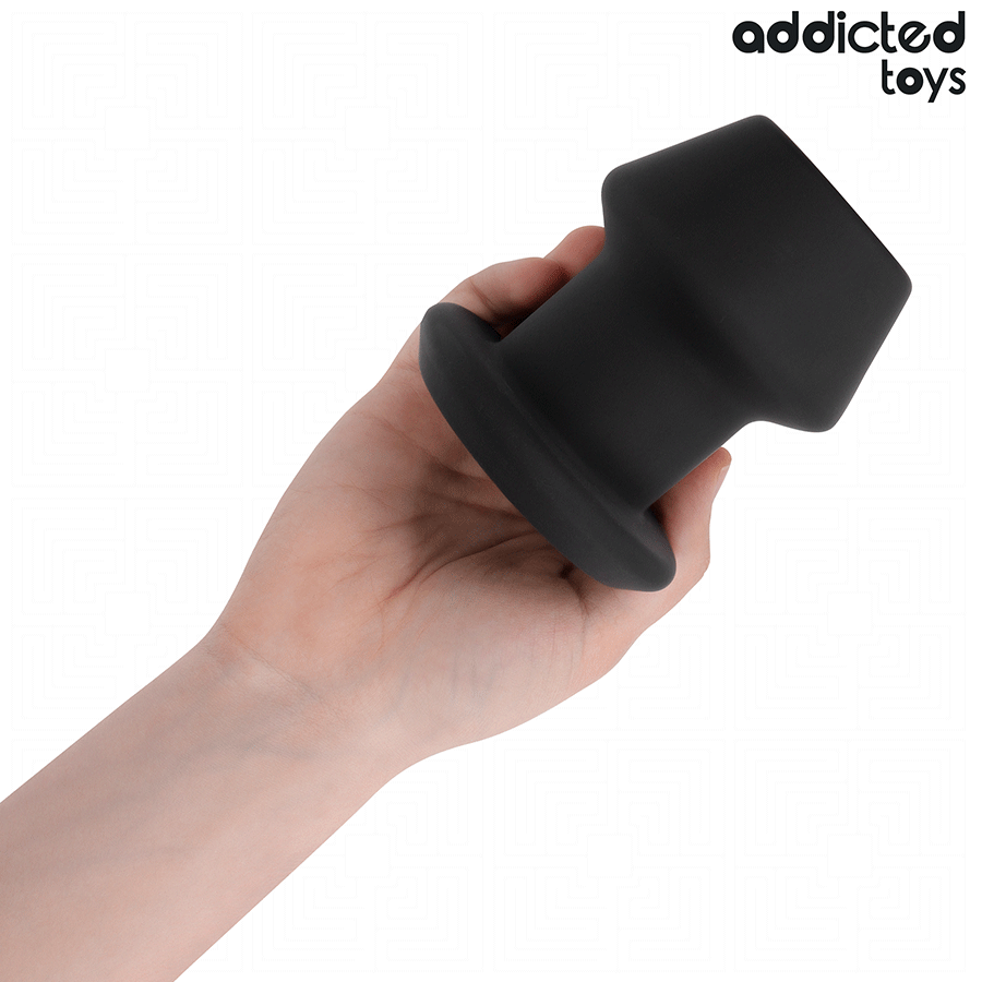 ADDICTED TOYS - Ekstrem Hul Analplugg i Silikon 10,4 cm [str. L]