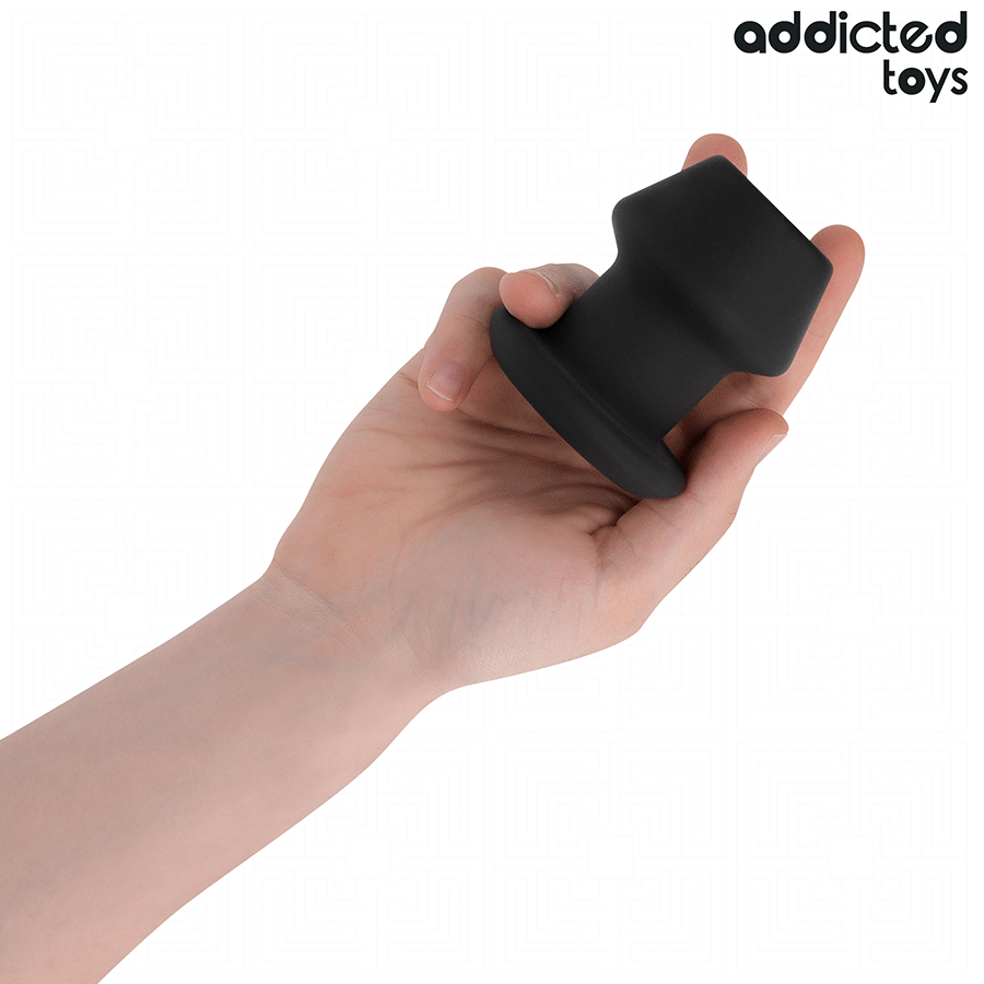 ADDICTED TOYS - Ekstrem Hul Analplugg i Silikon 7,5 cm [str. S]