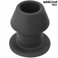 ADDICTED TOYS - Ekstrem Hul Analplugg i Silikon 7,5 cm [str. S]