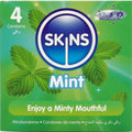 SKINS - Mint Kondomer med Smak 4 stk