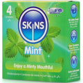 SKINS - Mint Kondomer med Smak 4 stk