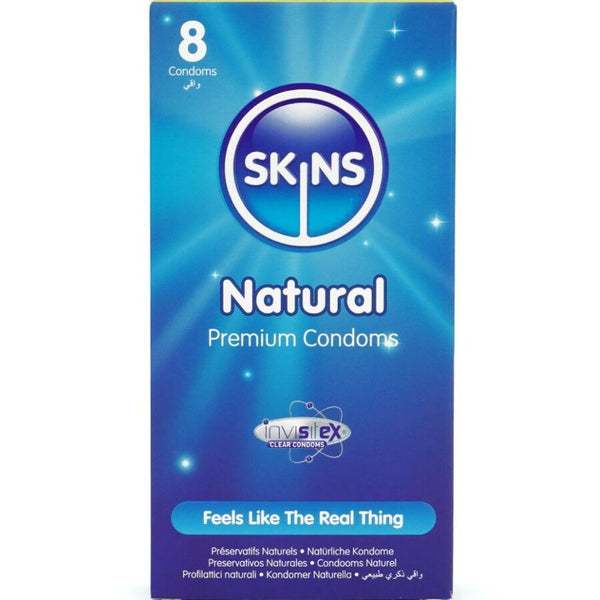 SKINS - Natural Standard Kondomer 8 stk