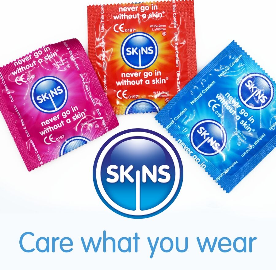 SKINS - Assorted Standard Kondomer 8 stk