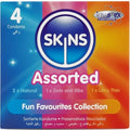 SKINS - Assorted Standard Kondomer 4 stk