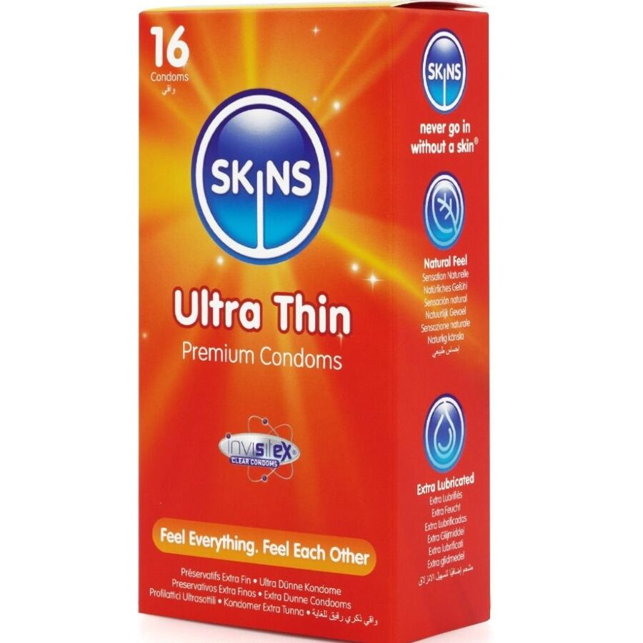 SKINS - Ultra Thin Tynne Kondomer 16 stk