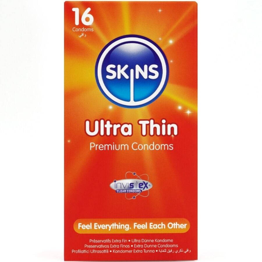 SKINS - Ultra Thin Tynne Kondomer 16 stk