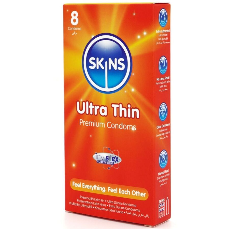 SKINS - Ultra Thin Tynne Kondomer 8 stk