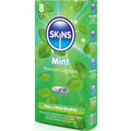 SKINS - Mint Kondomer med Smak 8 stk