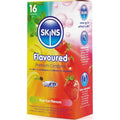 SKINS - Multi Flavors Smakskondomer 16-pakning